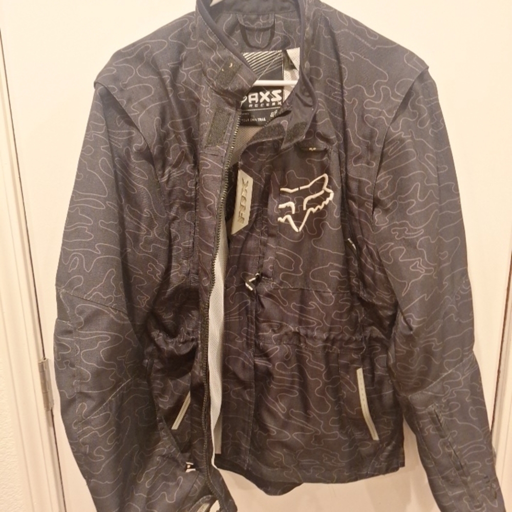 Fox Black Patterned Jacket - image 2